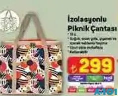 PİERRE CARDİN İZOLASYONLI PİKNİK ÇANTASI